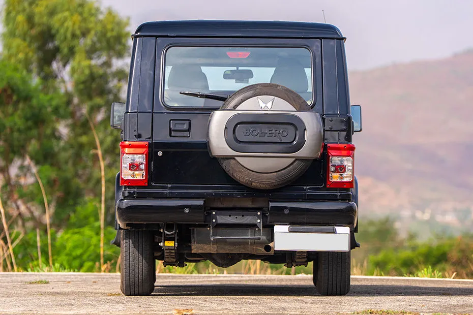 Bolero, rear view