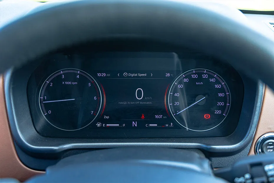 Scorpio-N instrument cluster