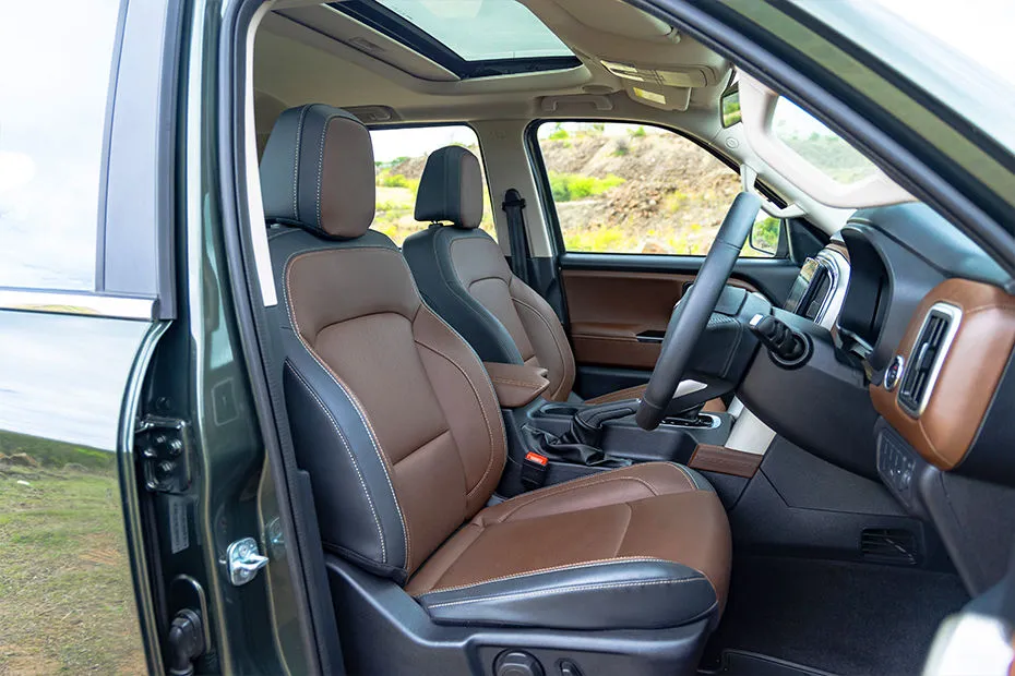 Scorpio-N front seats