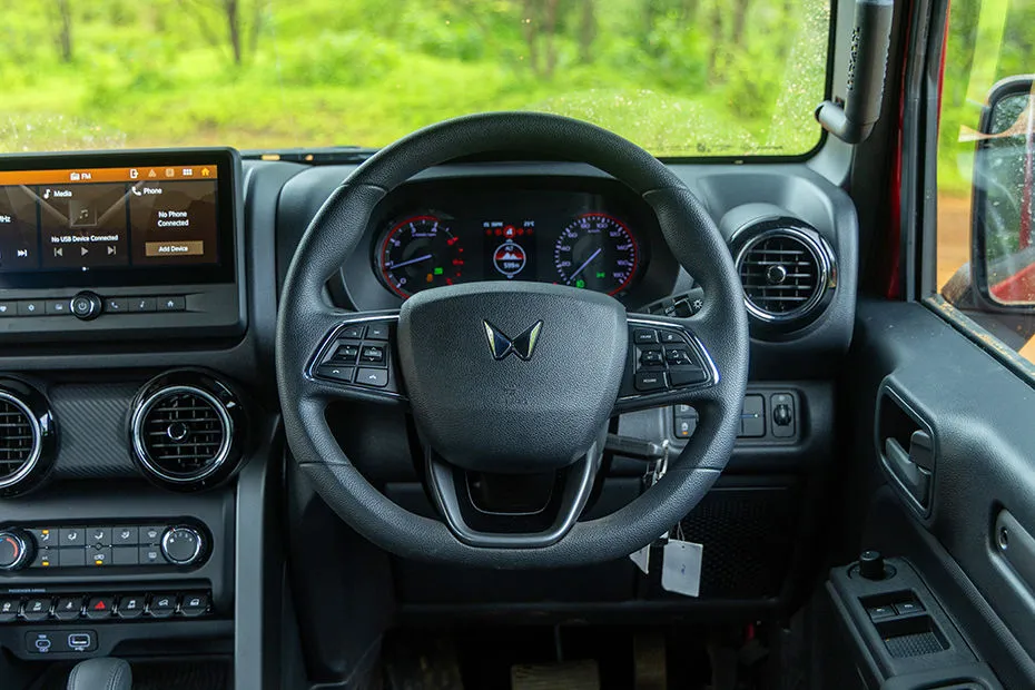 Thar steering wheel