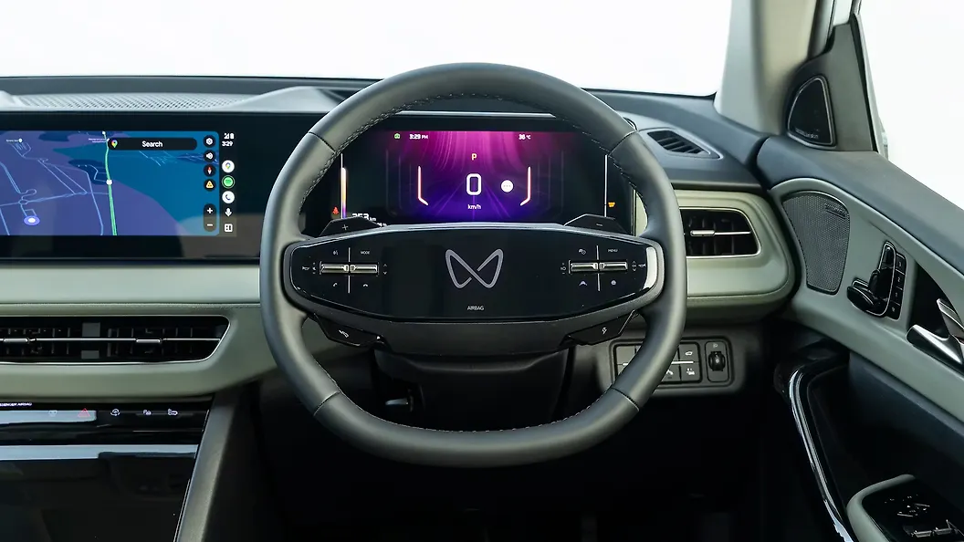 XEV 9S steering wheel